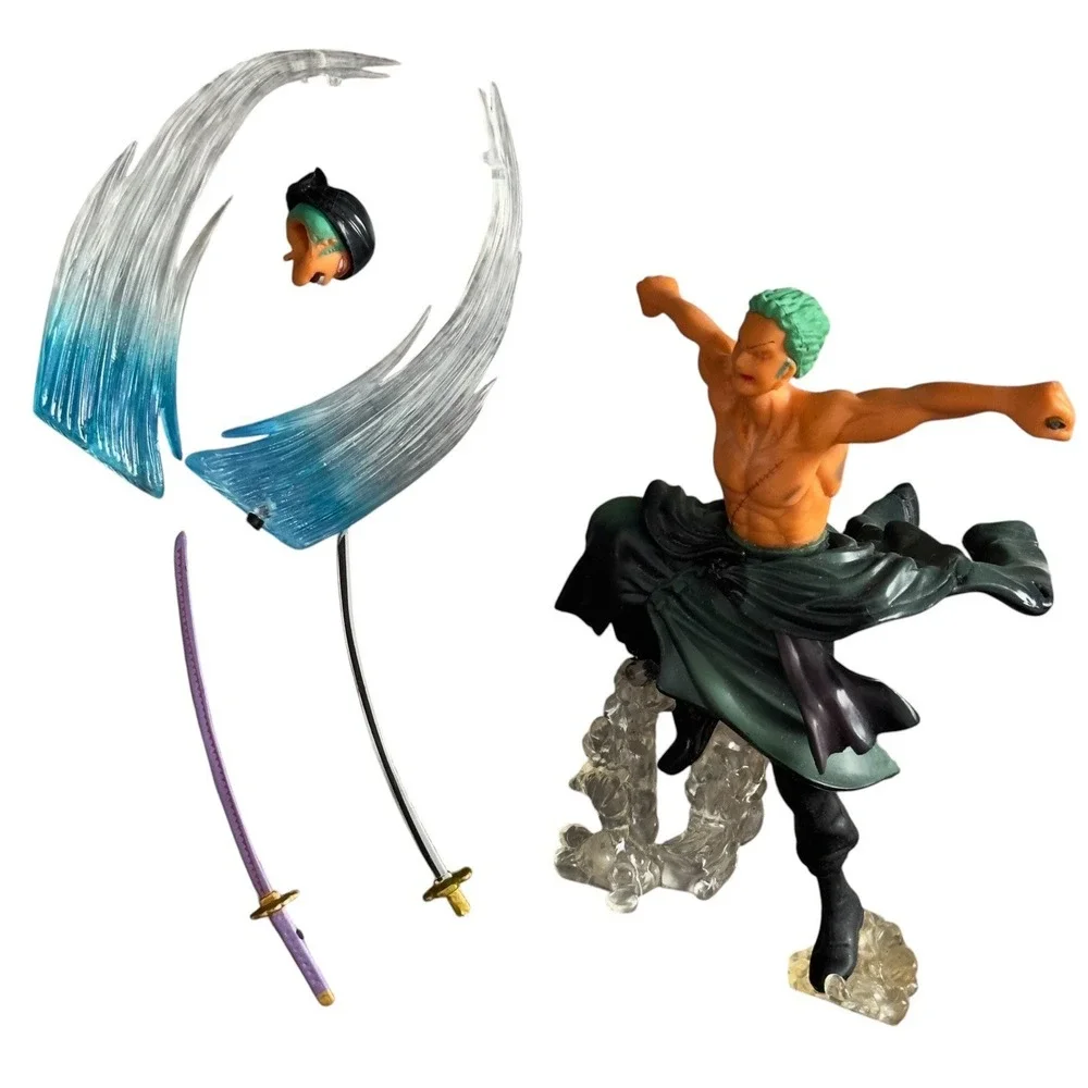 Anime One Piece Roronoa Zoro PVC Action Figure Statue‎ Doll Collection READ